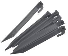 Teltpløkker plastik 20 cm 8-pk. - Outfit